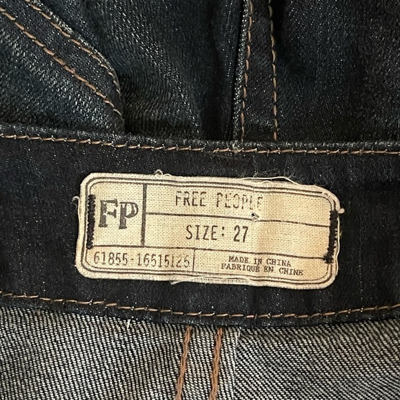 Free People Cropped Overalls - Picture 3 of 3